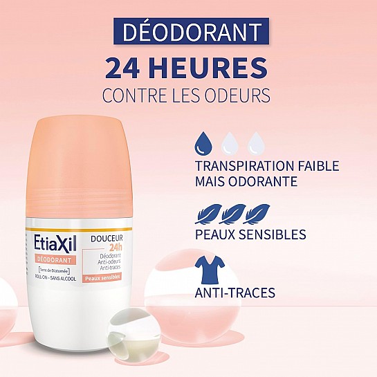 Etiaxil Deodorant Gentle 24H, 50 мл 