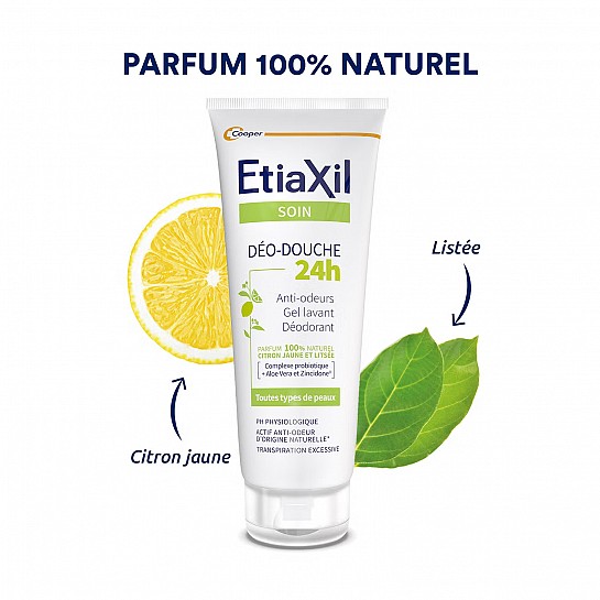 Etiaxil Shower Gel Deo Citrus 24H, 200 мл